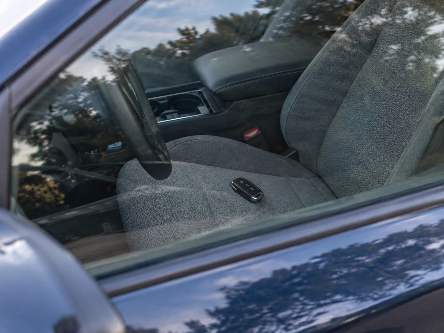 Carro com Chave Esquecida em Joinville‑SC